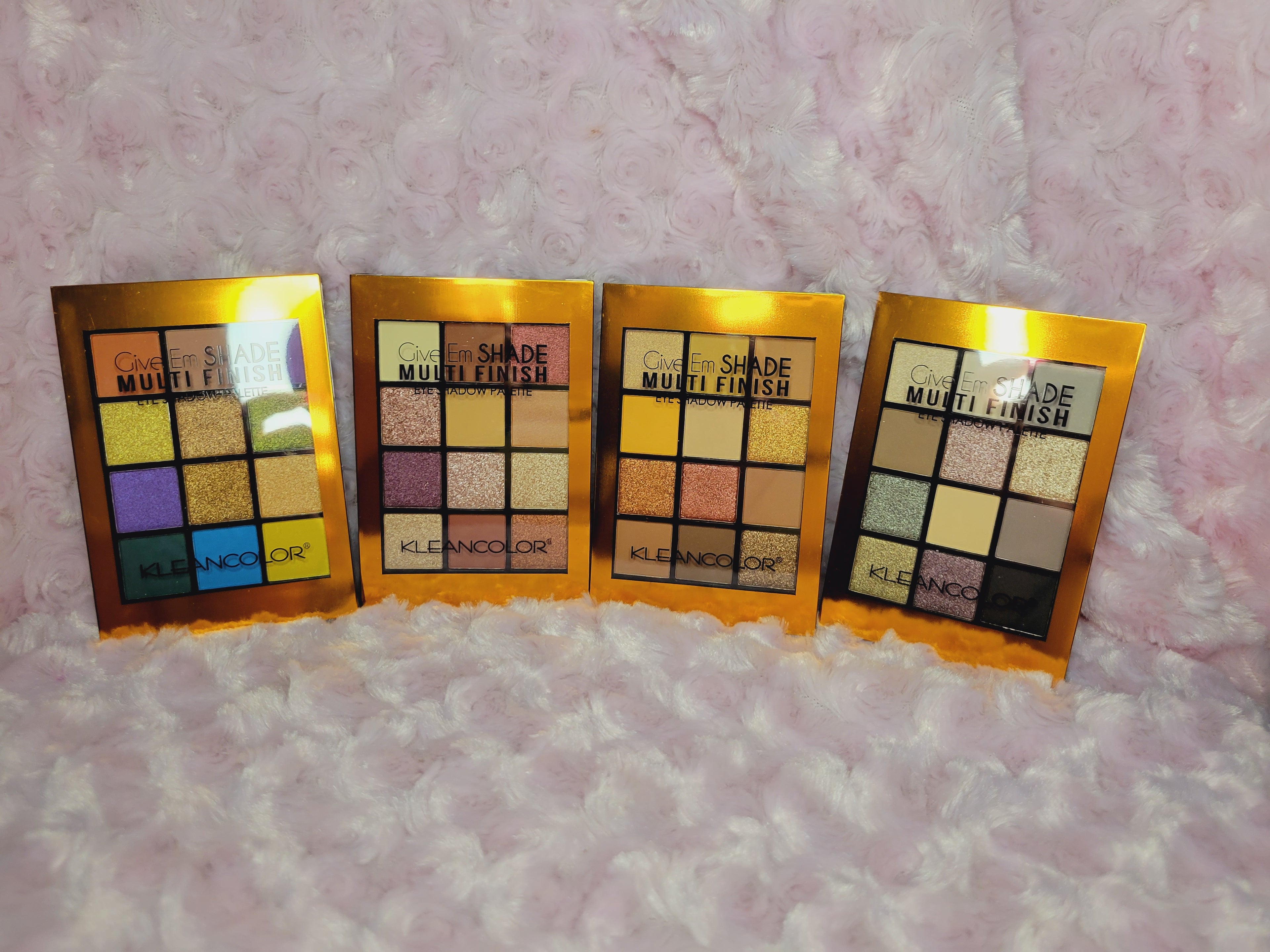 Colección "Luxe On-the-Go": Mini Paletas de Sombra, Rostro