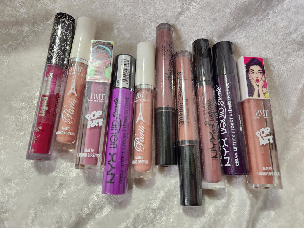 Colección de Labiales Líquidos Mate – Alta Pigmentación